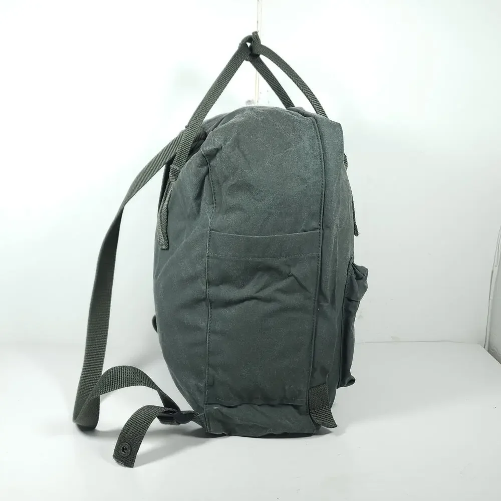 Fjallraven Kanken 23510 Medium Gray Nylon Swedish Daypack Backpack